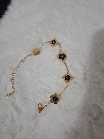 Bracelet en acier inoxydable femme neuf