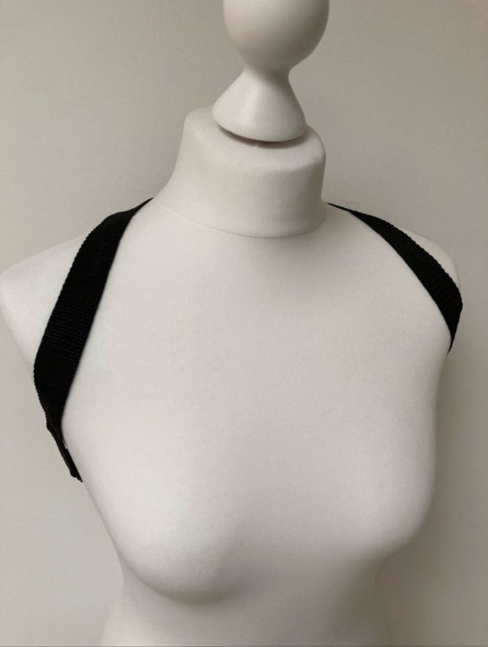 Sac à dos ours en peluche noir et kaki 🧸 - photo numéro 9