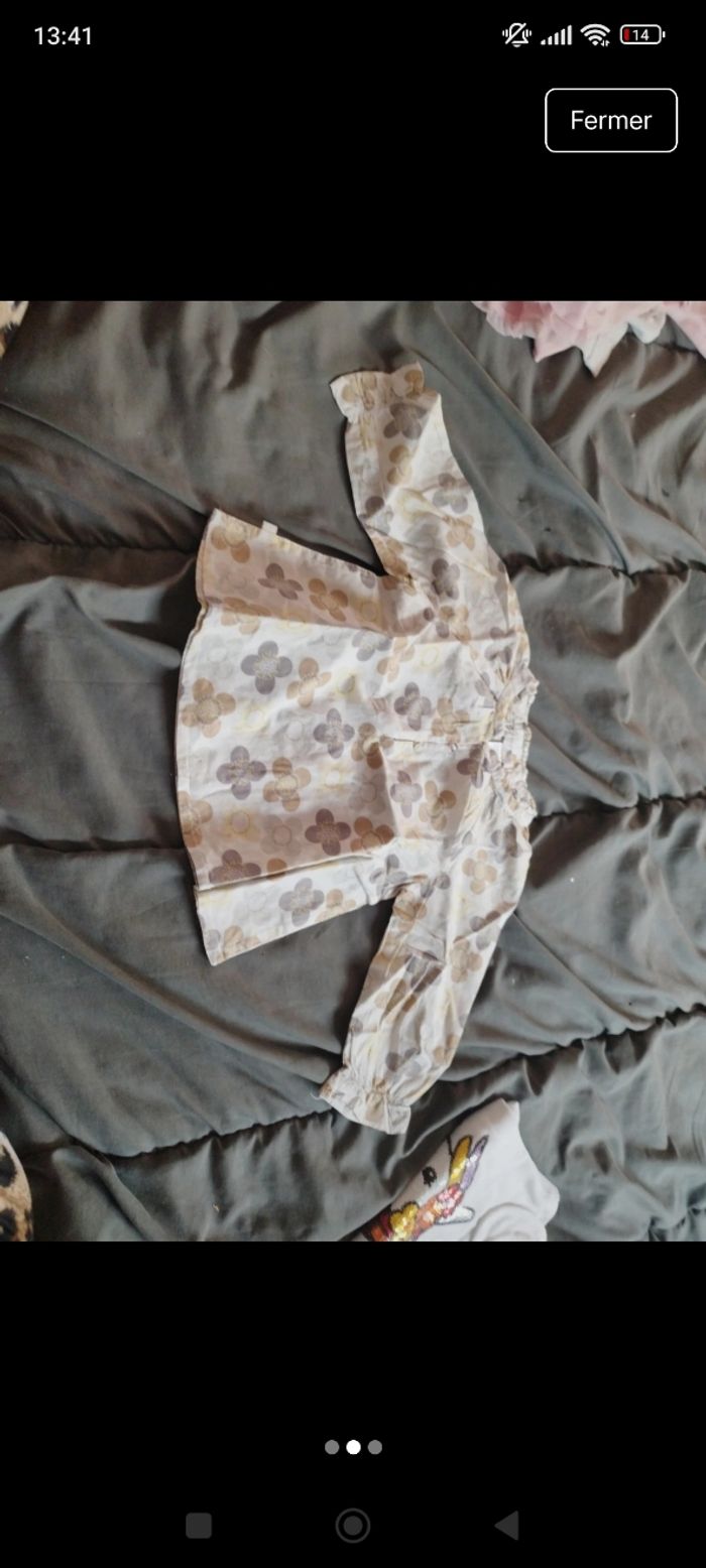 Lot de vêtement bébé fille taille 6 mois - photo numéro 9