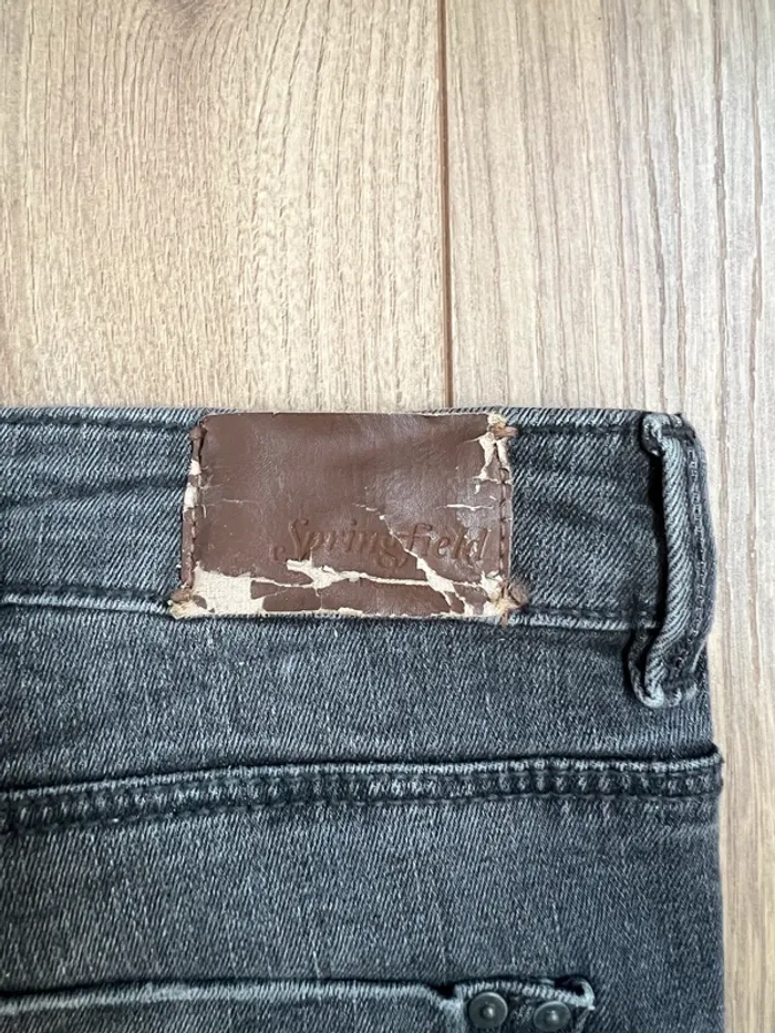 Jean skinny gris femme Springfield - photo numéro 7