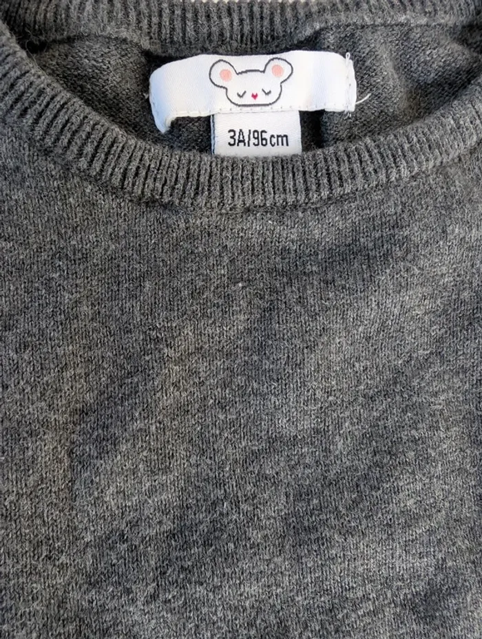 Robe pull chatons fille 3 ans - photo numéro 3