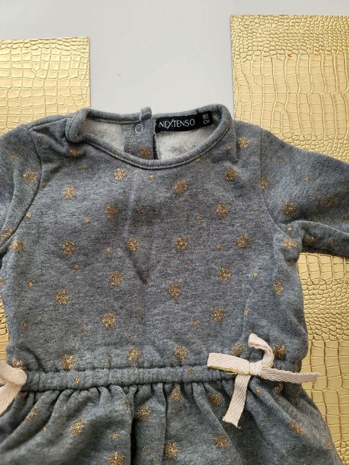 Robe grise - Taille 80 cm - photo numéro 2