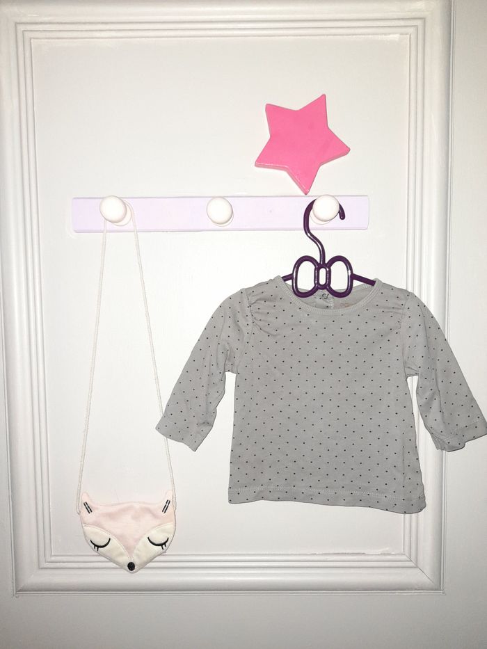 Tee-shirt-shirt à pois