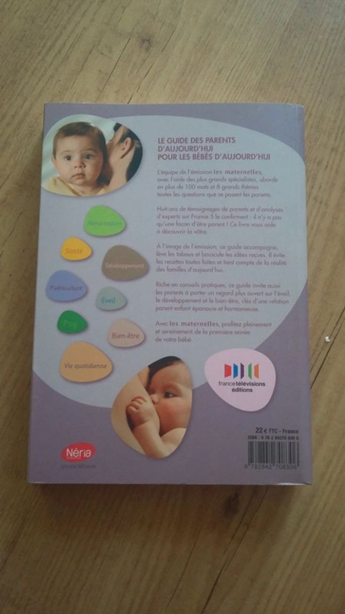 Livre enfants "les maternelles" de la naissance à 1 an - photo numéro 2