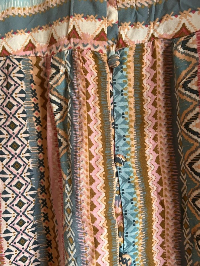 Longue robe été bohème multicolore - photo numéro 6