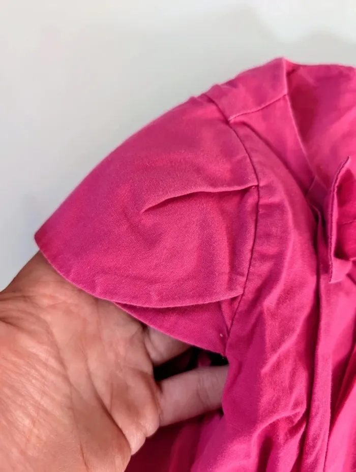 Robe rose fuchsia Jacadi 3 ans - photo numéro 3