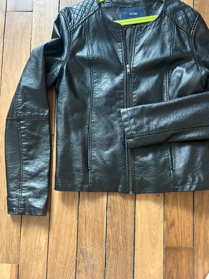 Veste simili cuir