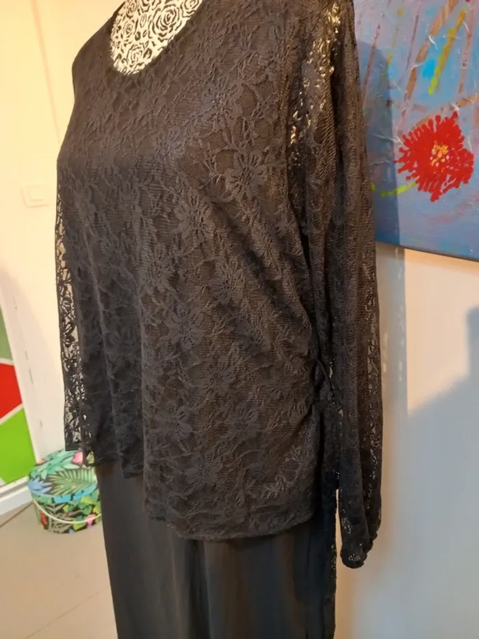 Robe longue de soirée T48 - photo numéro 5