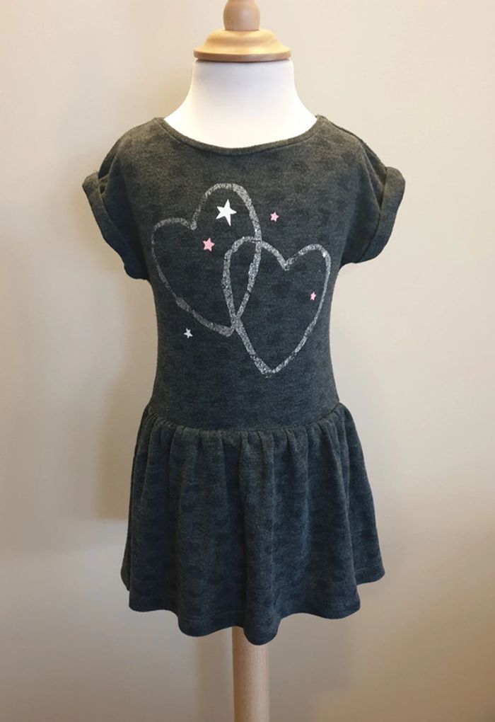 Robe coeurs 3 ans