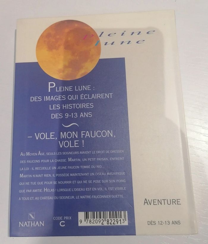 Le Faucon déniché Jean-Côme Noguès Éditions Nathan - photo numéro 4