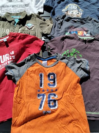 Tee-shirts 6 ans lot de 7