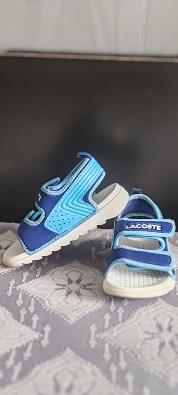 Sandales lacoste - photo numéro 2