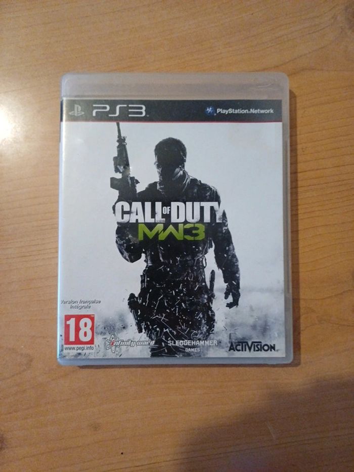 Jeu ps3 call of duty mw3