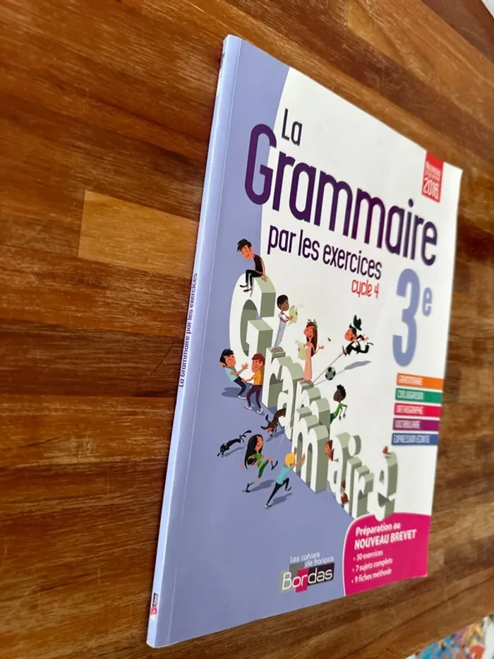 Livre la grammaire par les exercices 3e - photo numéro 2