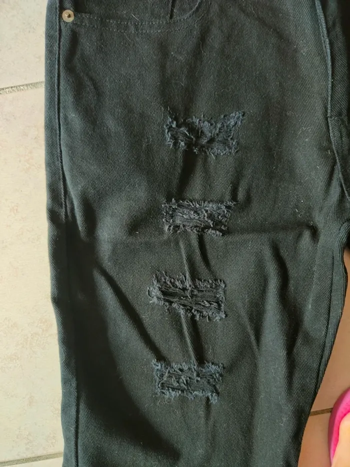 Bermuda short noir homme neuf Custer taille 40 - photo numéro 5