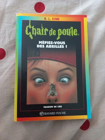 Livre pour enfants Chair de poule Méfiez-vous des abeilles