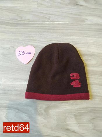 bonnet garçon 53 cm