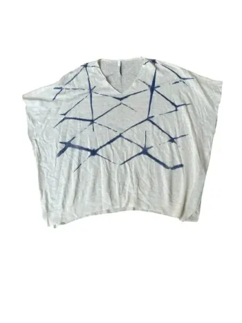 Top en lin blanc Pier Antonio Gaspari taille 48 IT (44 FR)