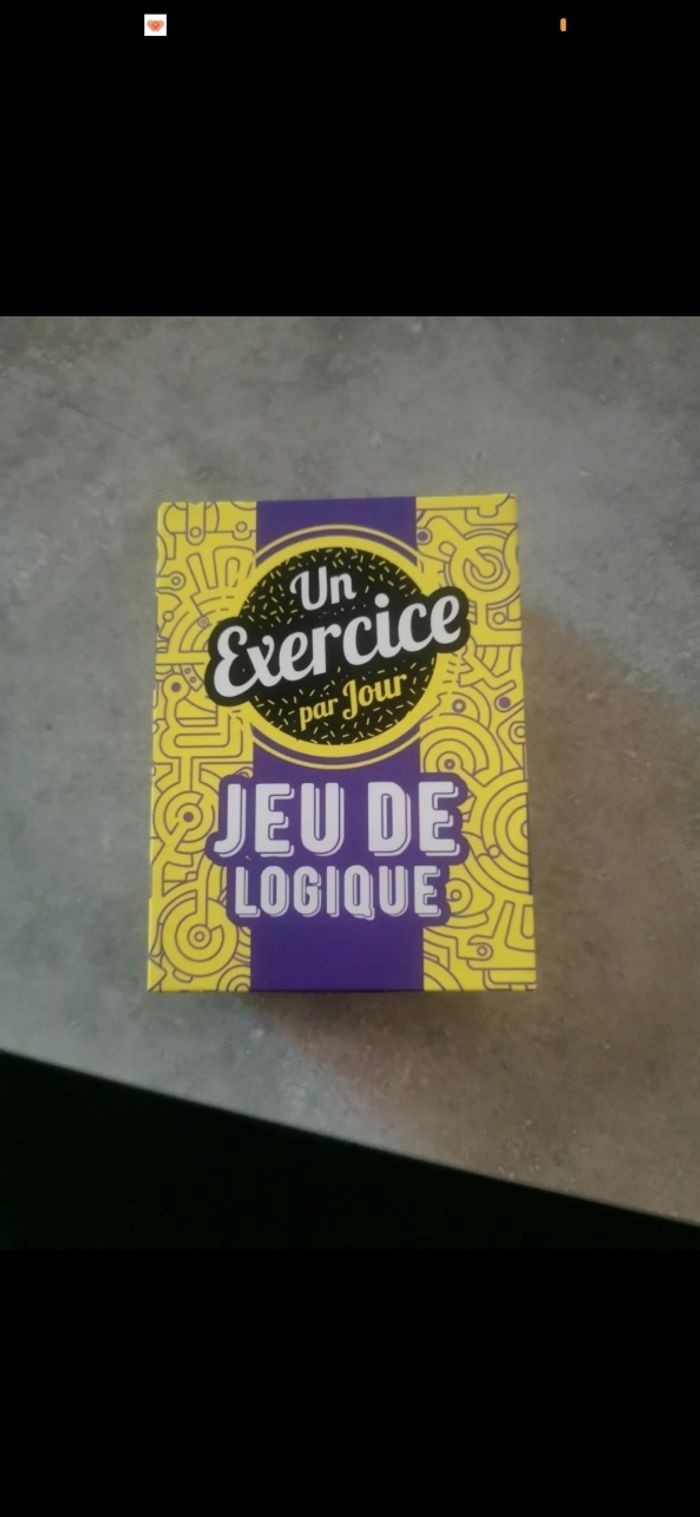 Un exercice par jour jeux de logique - photo numéro 1
