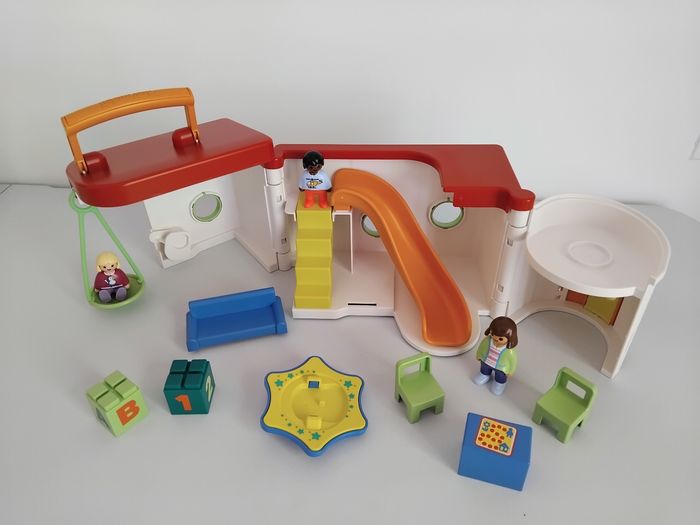 PLAYMOBIL 123 Garderie Transportable 70399 Junior Complet 🧒