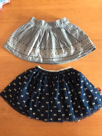 Lot 2 jupes 2 ans