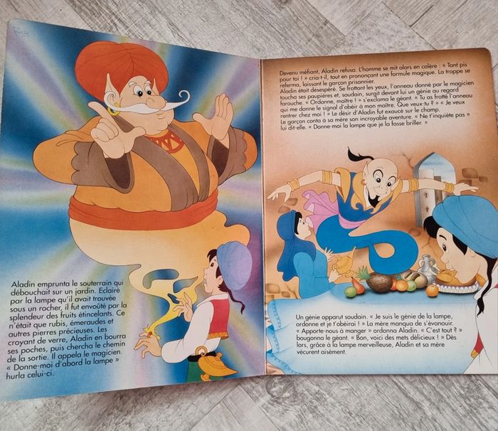 Livre pages cartonnées aladin - photo numéro 2
