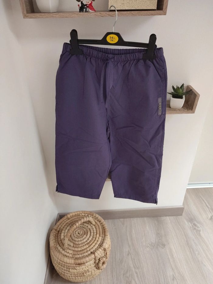 Pantacourt violet taille S