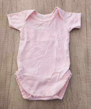 Body manches courtes fille rose taille 50/56 Hema