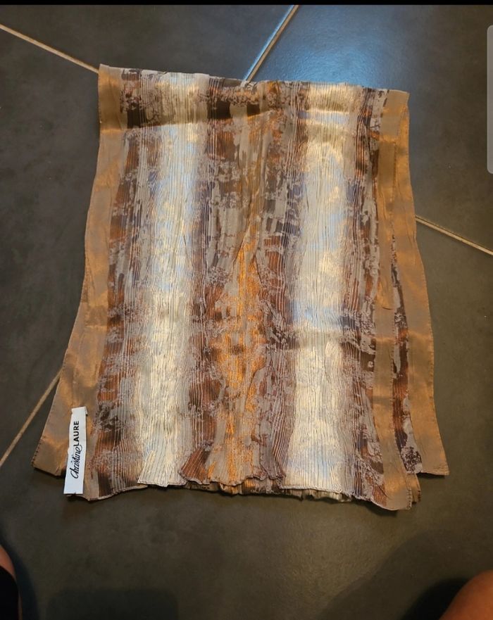 Foulard femme 26*149cm Christine Laure - photo numéro 3