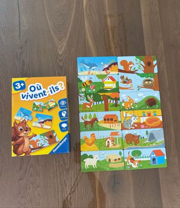 Puzzle où vivent ils ?