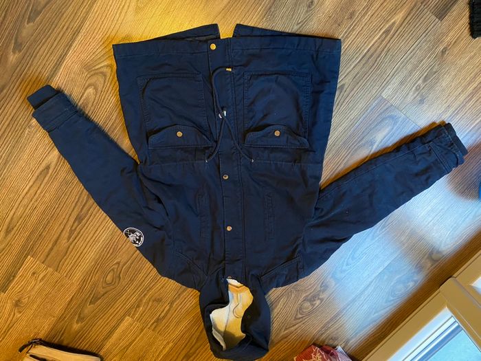 Manteau rembourré mixte bleu XL