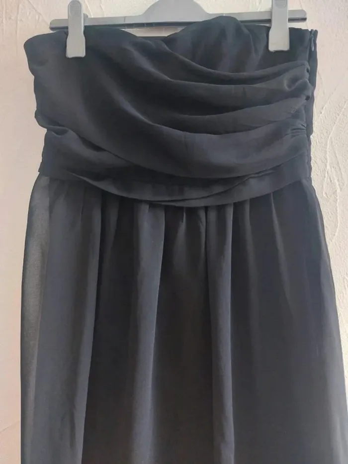 Robe bustier élégante noire Taille 42 - photo numéro 2