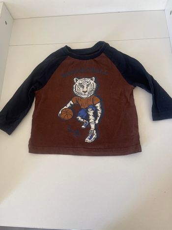 T shirt manches longues vertbaudet 