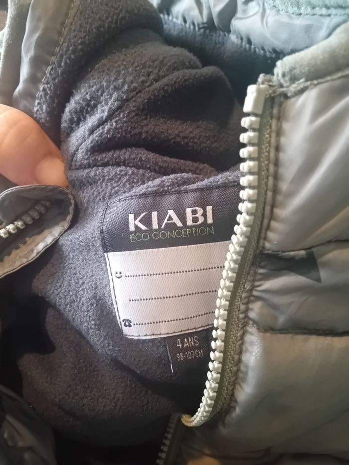 Vends jolie doudoune kaki de la marque KIABI - photo numéro 8