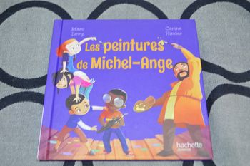 Livre Mac Donald Happy Meal Les peintures de Michel Ange