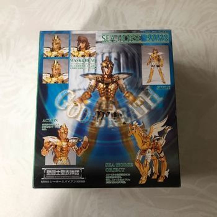 Saint seiya myth cloth Sea horse Baian marinées Poseidon action figurines - photo numéro 3