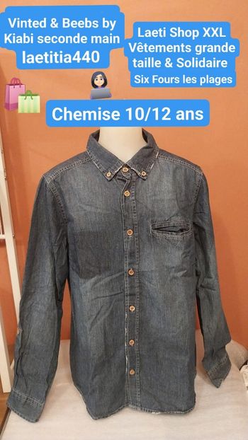 Chemise 10/12 ans