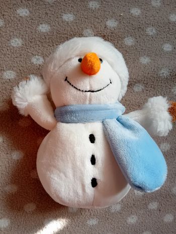 Petite Peluche Bonhomme de neige