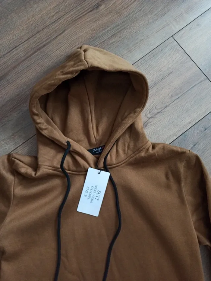 Sweat à capuche homme manches longues M - photo numéro 2