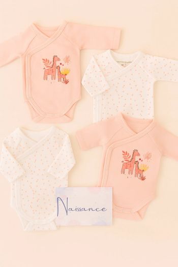 Lot bodies prématuré 44cm - in extenso