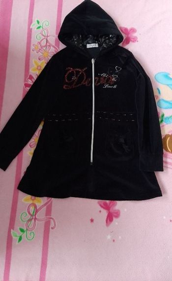 Gilet a capuche velours shial y