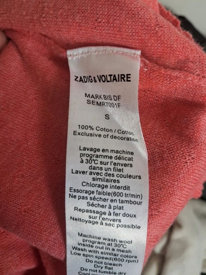 Zadig et Voltaire haut débardeur T.36/38 - photo numéro 9