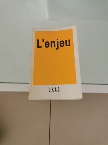 L'enjeu