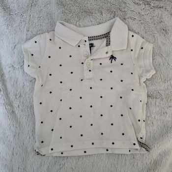 Polo manches courtes, 6 mois