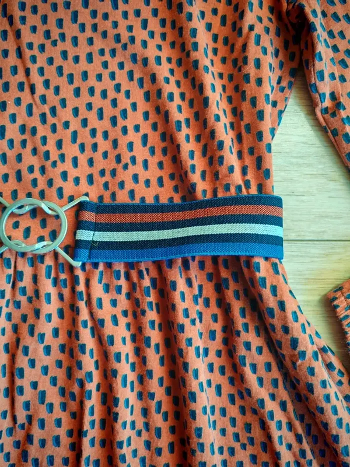 Robe imprimée avec ceinture JBC - photo numéro 6