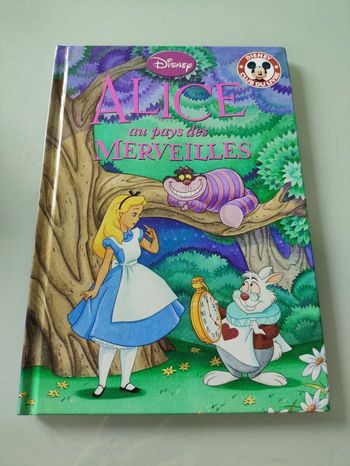Livre Disney – Alice au pays des merveilles collection hachette 