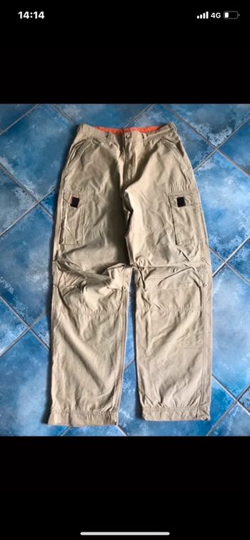 Pantalon cargo kaki