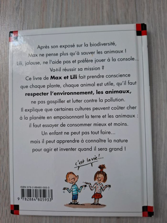 Livre Max veut sauver les animaux - photo numéro 2