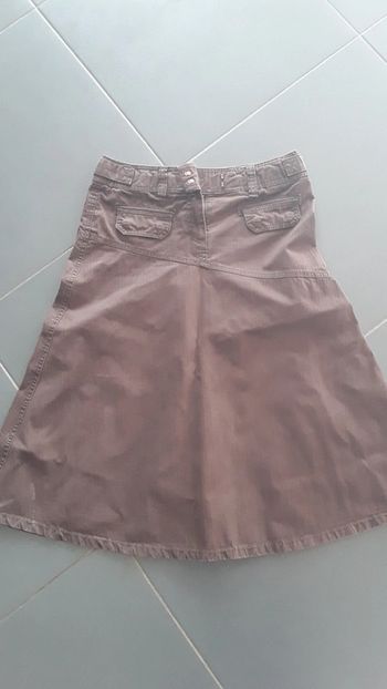 Jupe longue femme esprit  marron taille 36