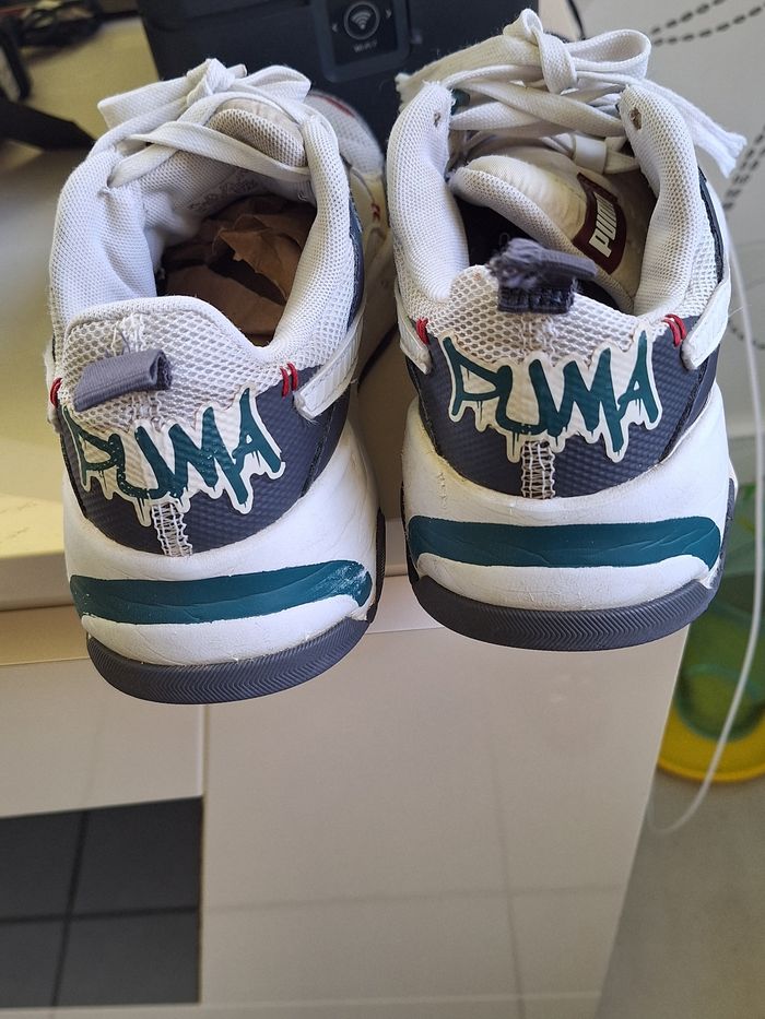 Lot de 2 paires de baskets pointure 37 37,5 Puma Running Syst. - photo numéro 4